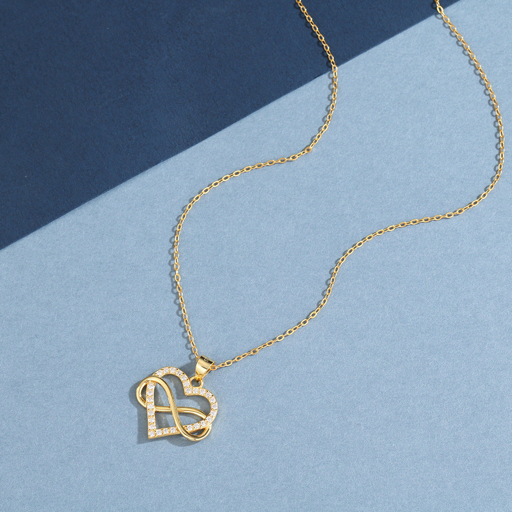 Infinity Love Charm Necklace