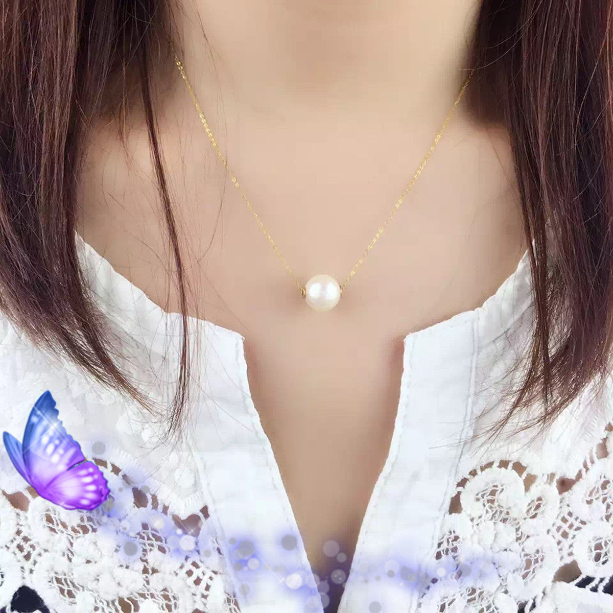 Natural Freshwater Pearl Necklace