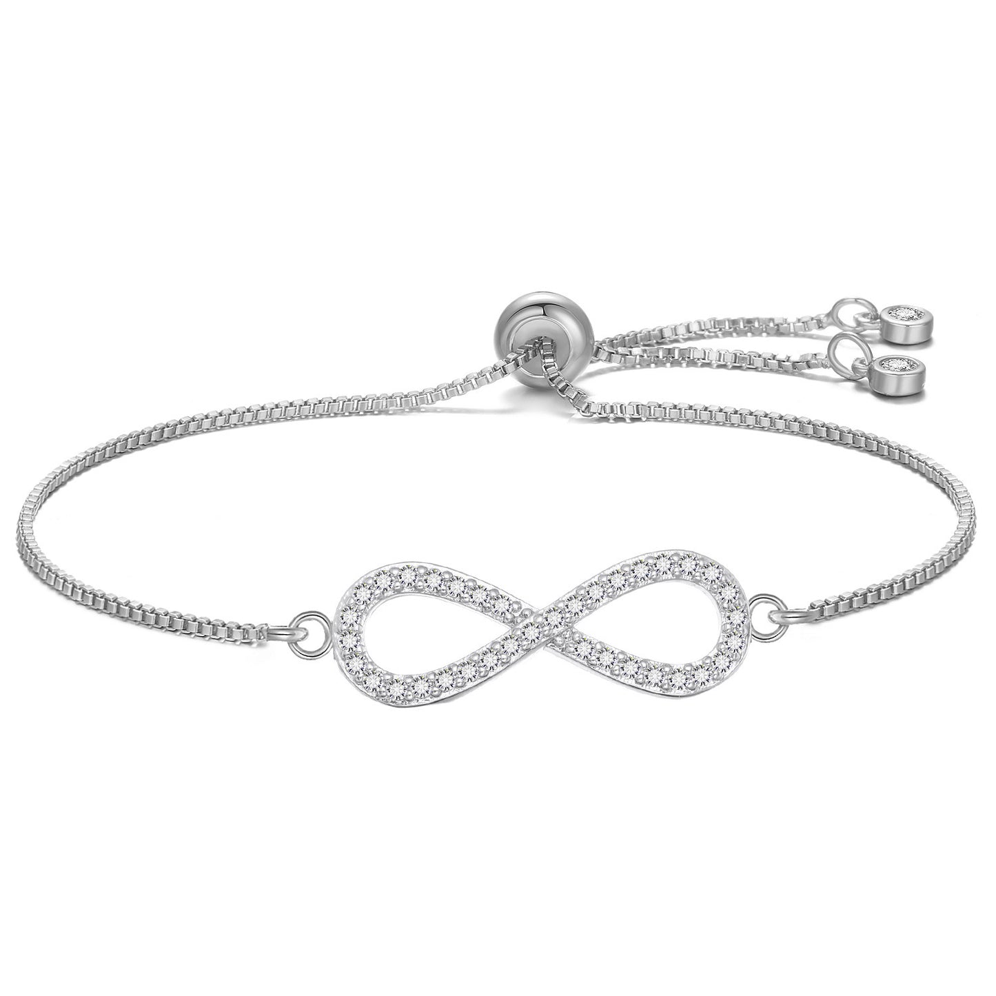 Infinity Gilded Charm Bracelet