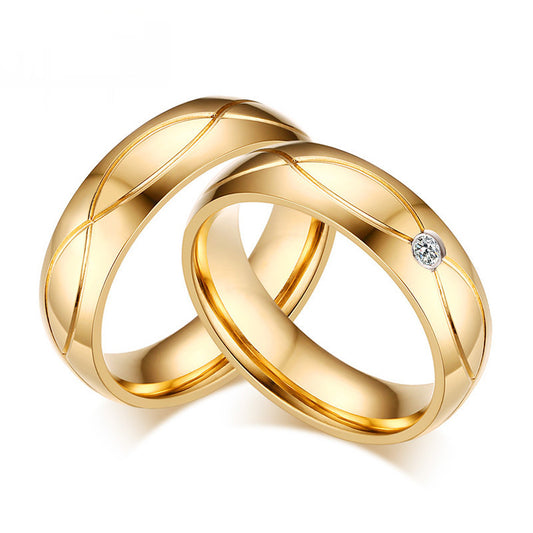 Timeless Gold Solitaire Ring