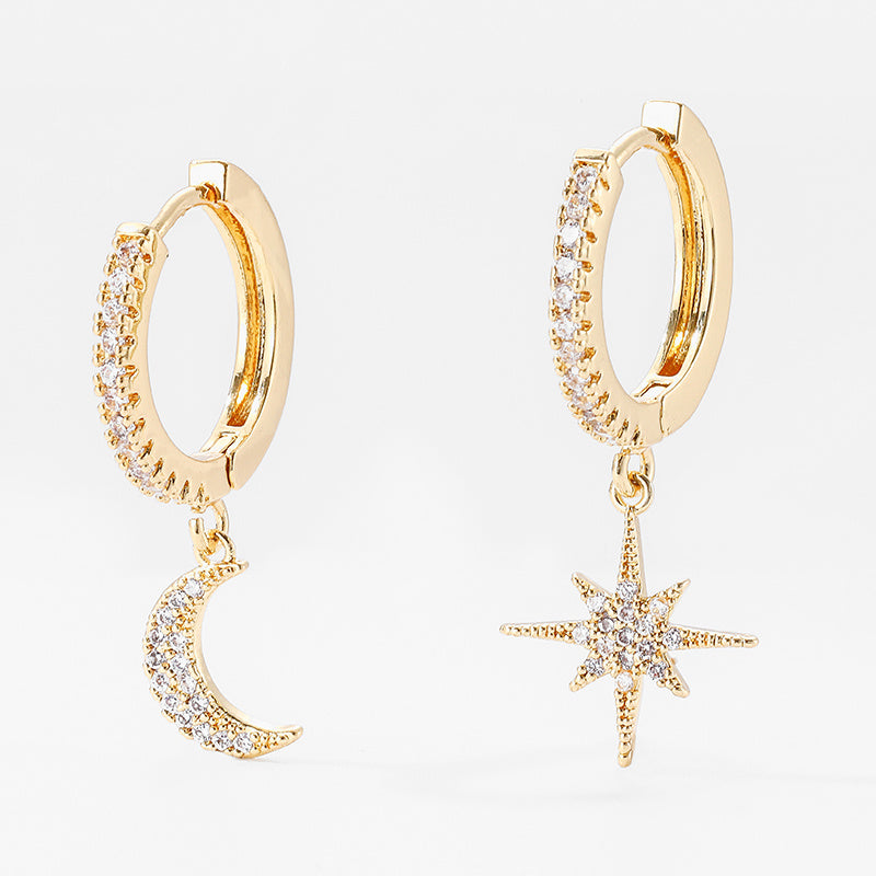 Cosmic Sparkle Drops Earring