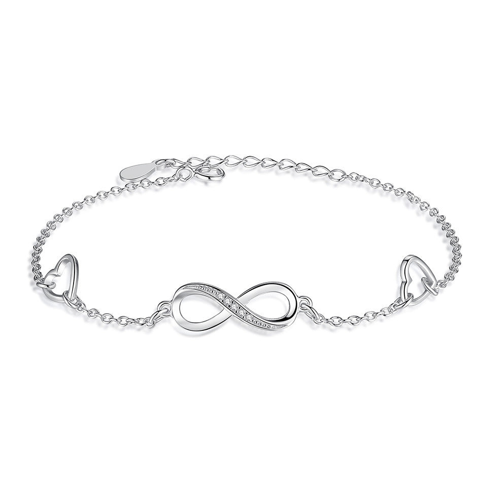 Infinite Love With Diamond Bracelet