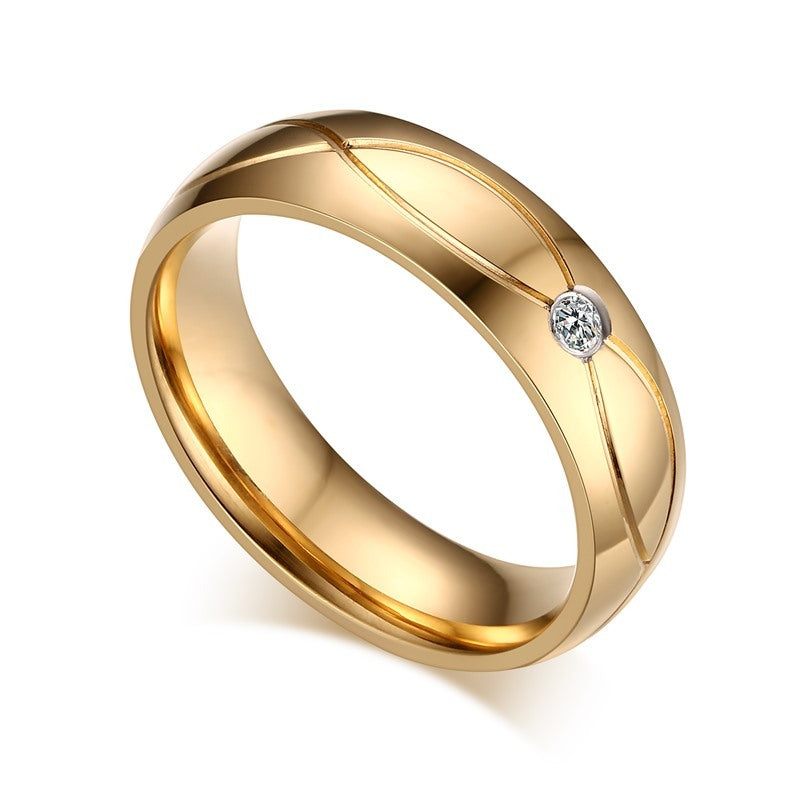 Timeless Gold Solitaire Ring