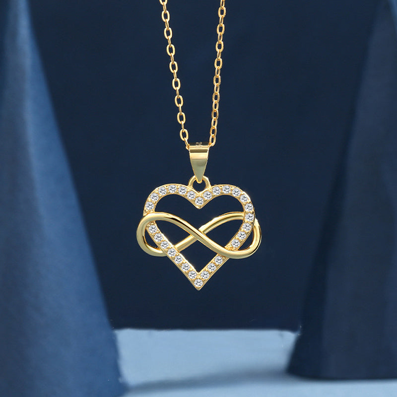 Infinity Love Charm Necklace