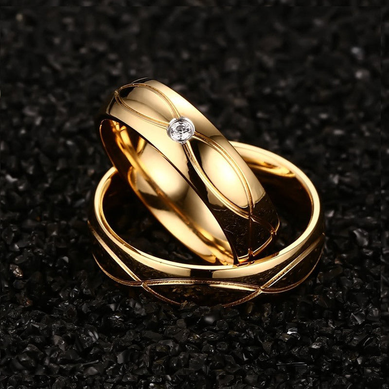 Timeless Gold Solitaire Ring