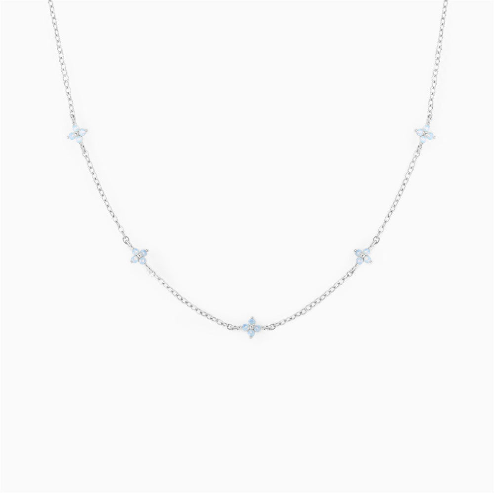 Dainty Radiant String Necklace