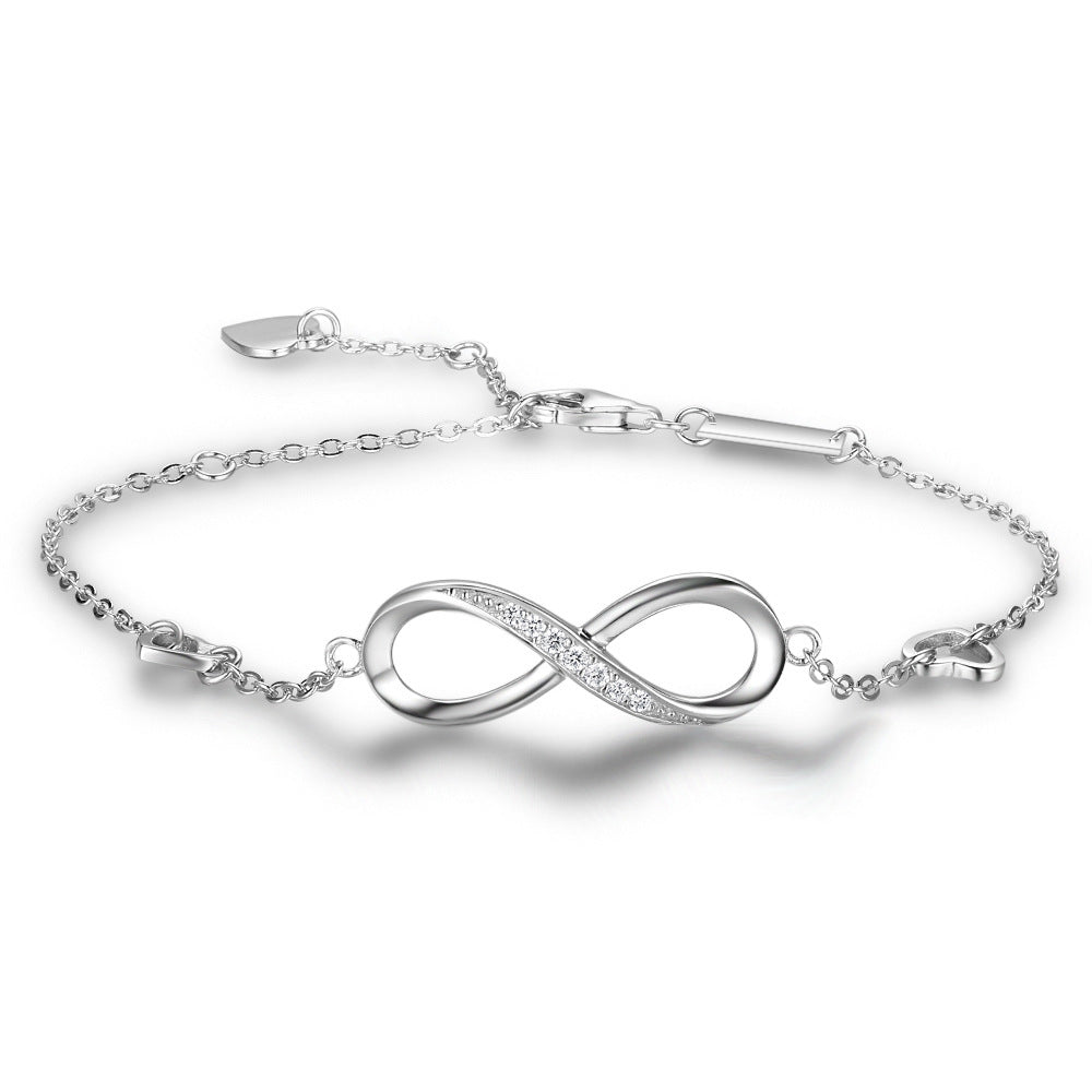 Infinite Love With Diamond Bracelet