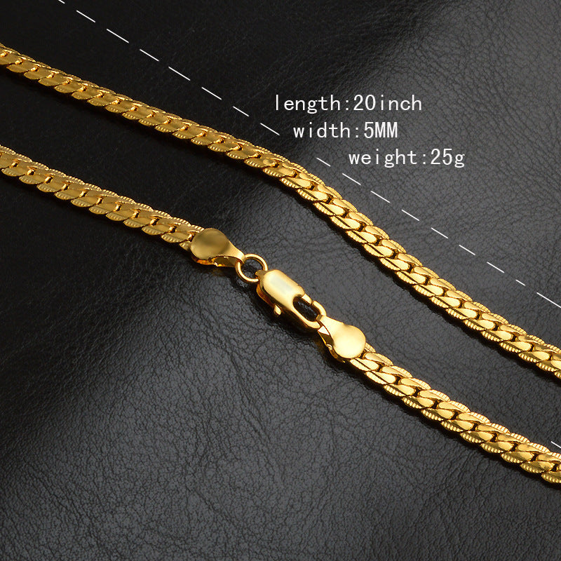 Golden Grace Chain Necklace