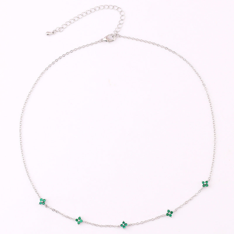 Dainty Radiant String Necklace