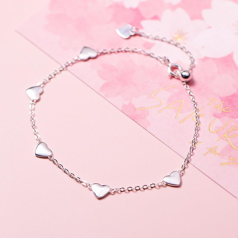 Dainty Heart Strands Bracelet