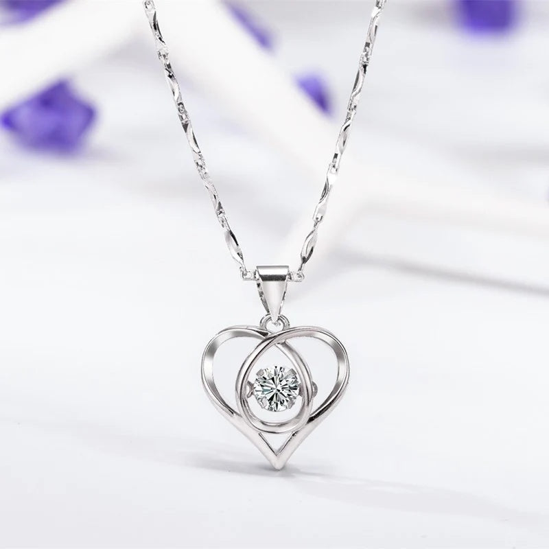 Radiant Heart Charm Pendant