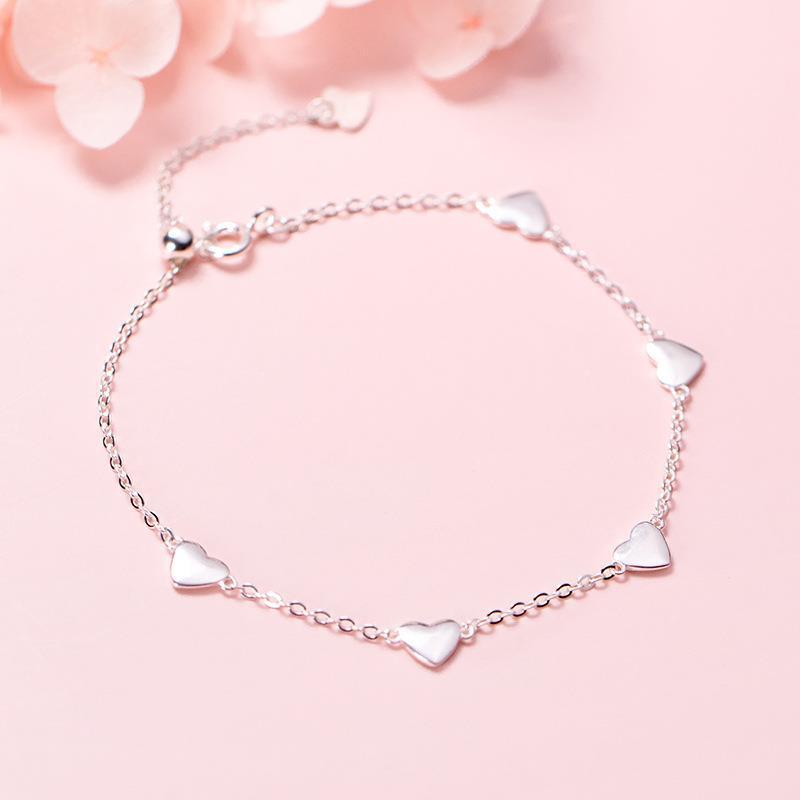 Dainty Heart Strands Bracelet