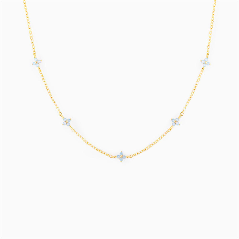 Dainty Radiant String Necklace