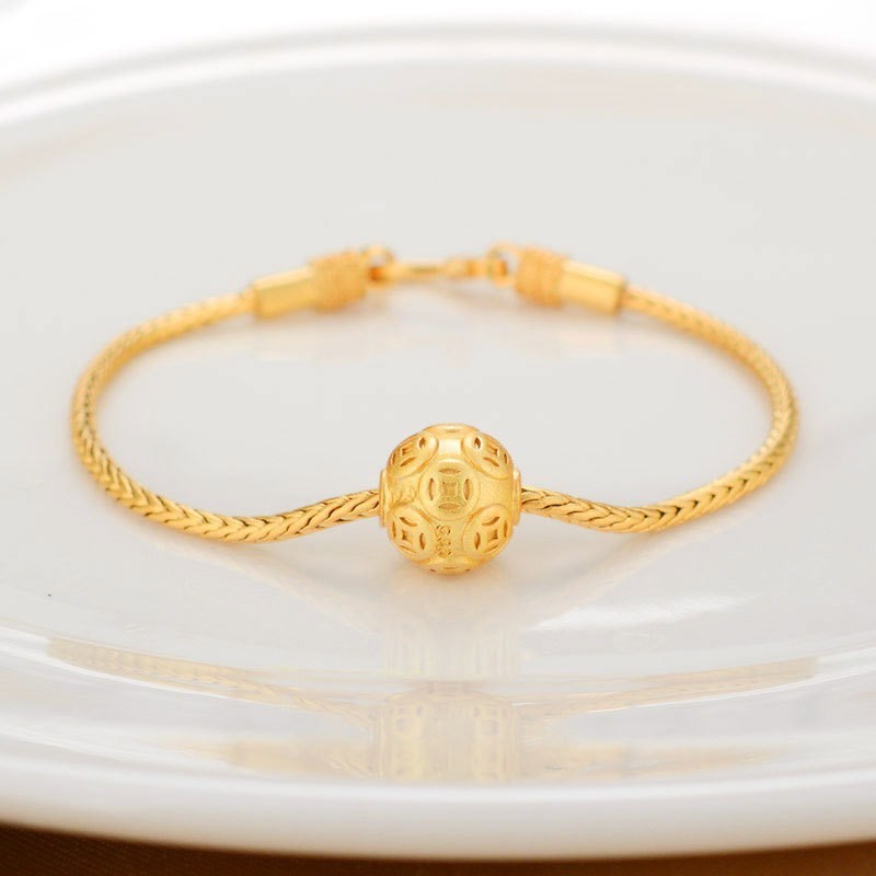 Chinese Knot Wish Gold Bracelet