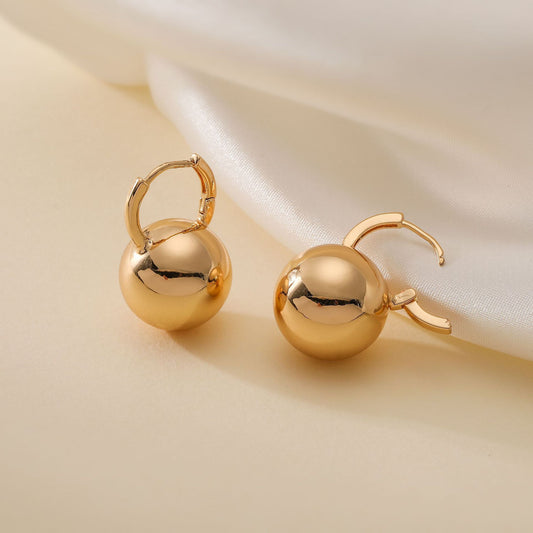 Luminous Sphere Stud Earring