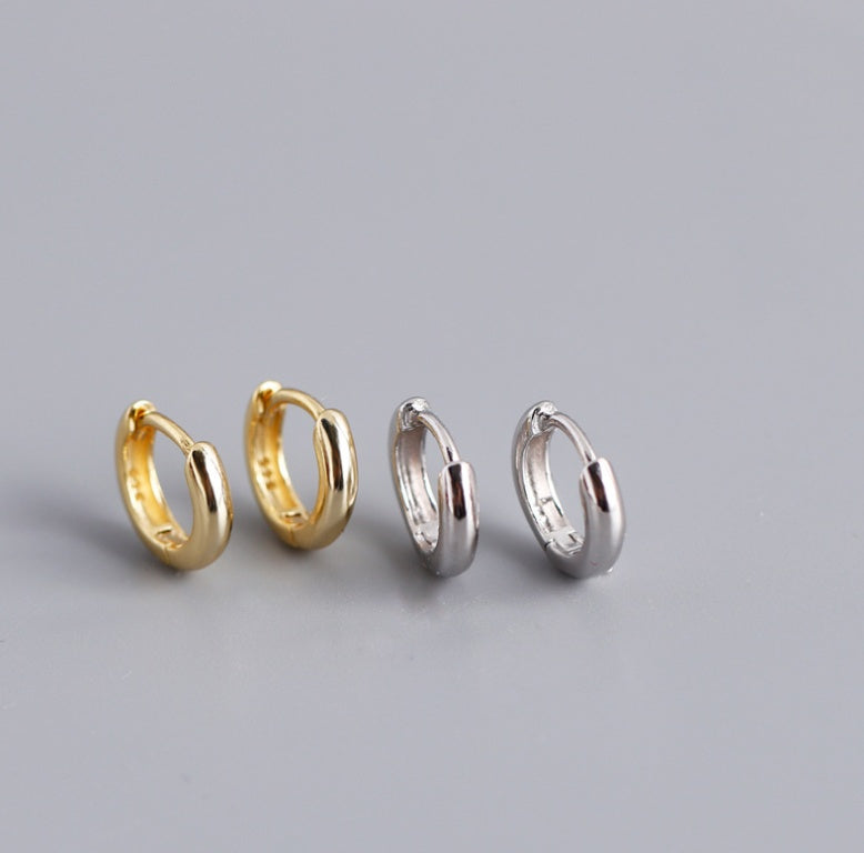 Classic Gold Hoops Earring