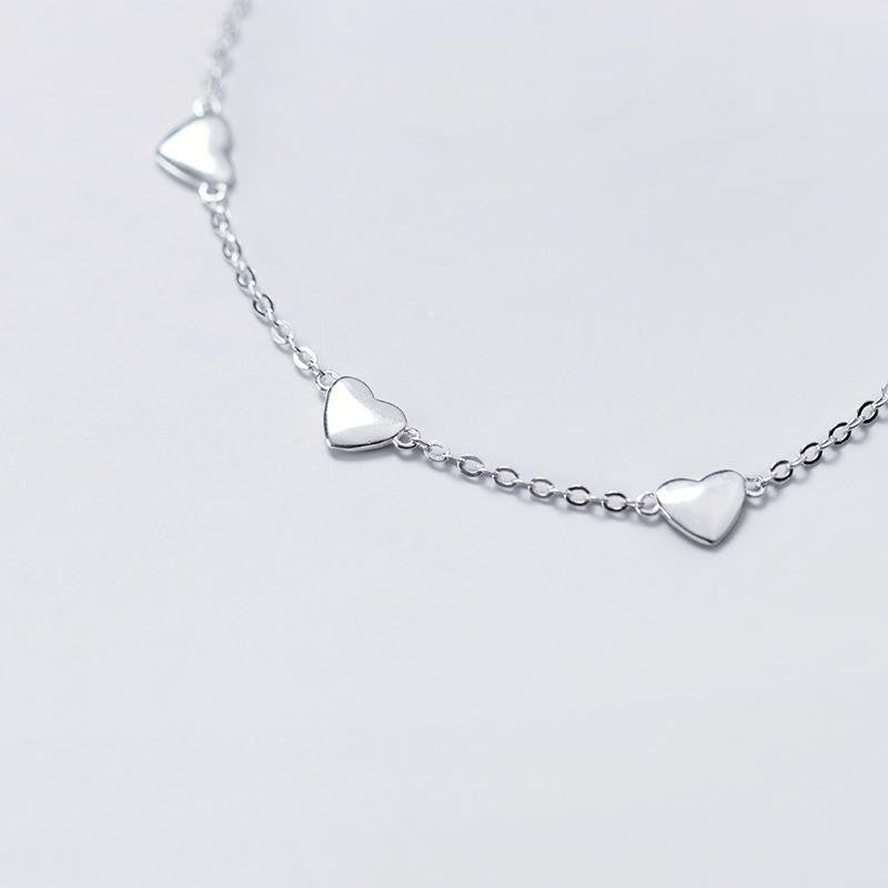 Dainty Heart Strands Bracelet