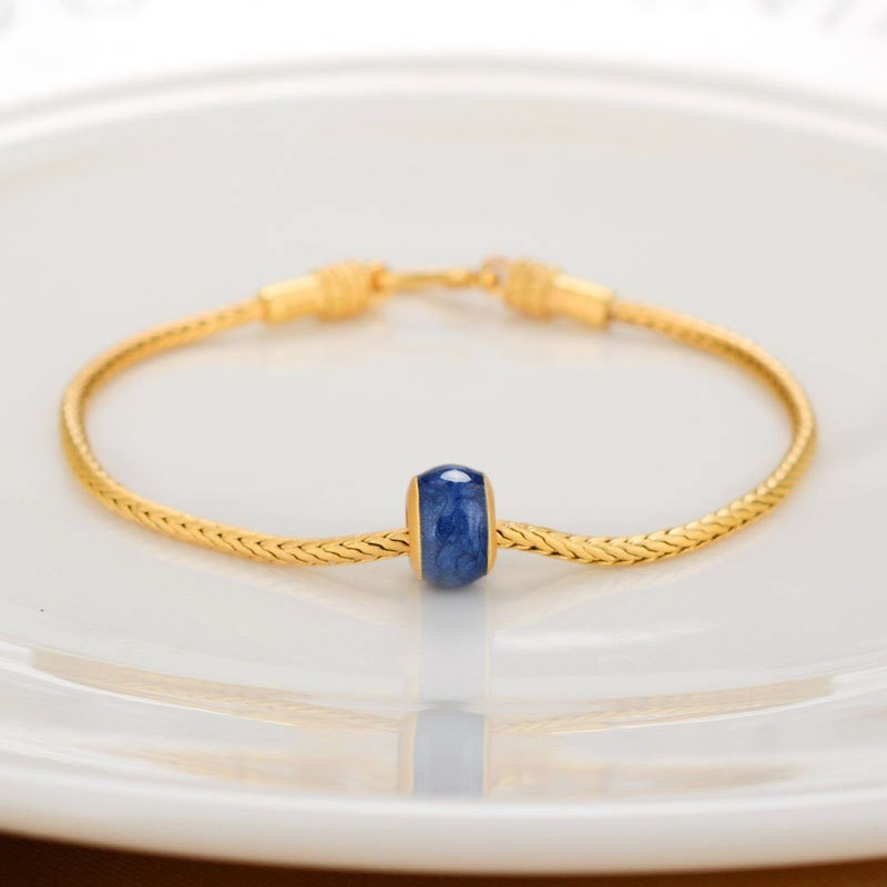 Chinese Knot Wish Gold Bracelet