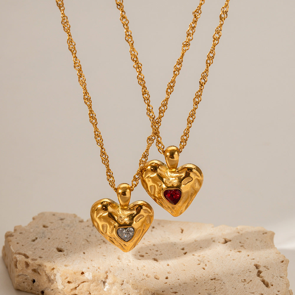 Gilded Heart Treasure Necklace