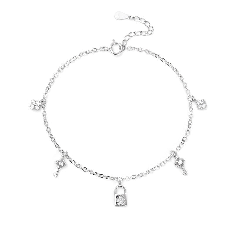 Elegant Key Charm Bracelet