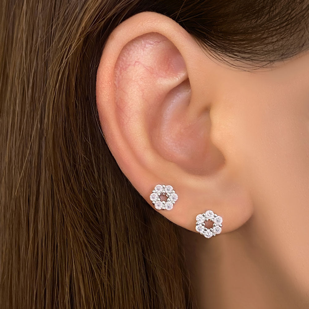 Sparkling Bloom Studs Earring