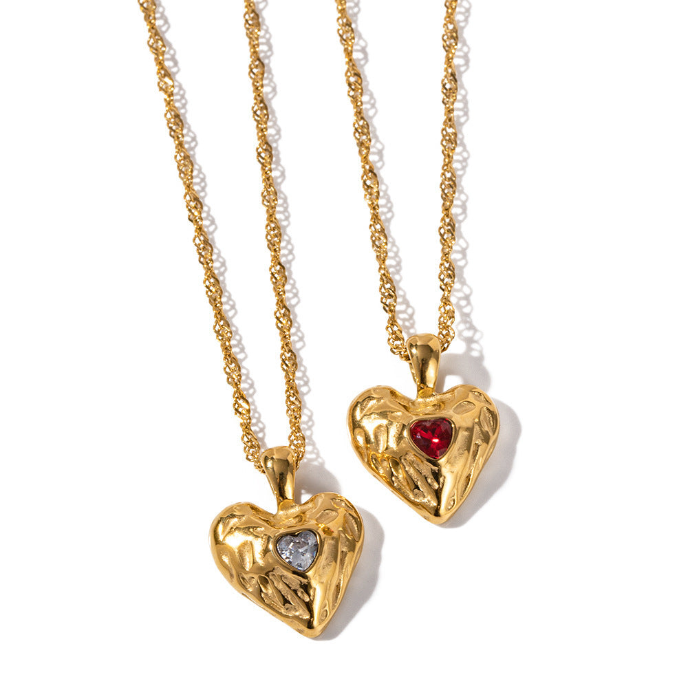 Gilded Heart Treasure Necklace