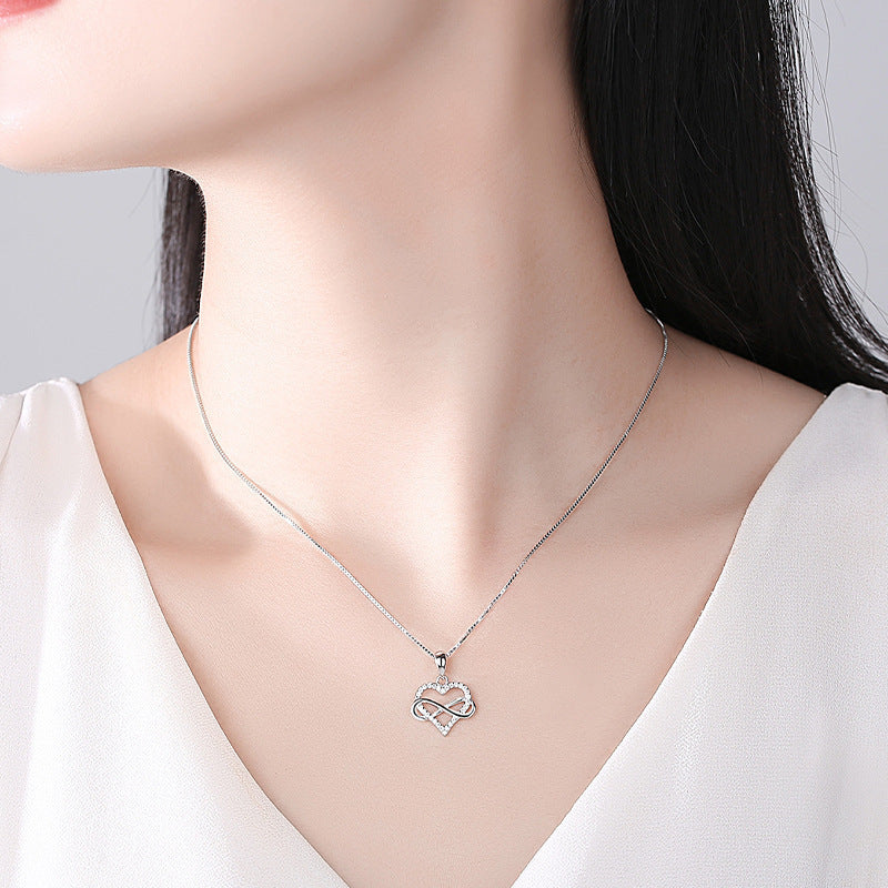 Infinity Love Charm Necklace